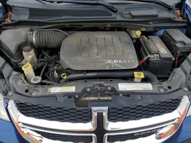 2D4RN4DG5BR764056 - 2011 DODGE GRAND CARA EXPRESS BLUE photo 12