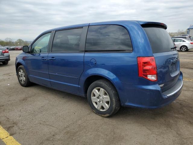 2D4RN4DG5BR764056 - 2011 DODGE GRAND CARA EXPRESS BLUE photo 2