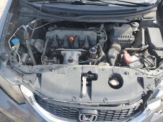 19XFB2F93DE025722 - 2013 HONDA CIVIC EXL SILVER photo 11