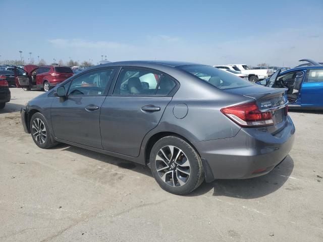 19XFB2F93DE025722 - 2013 HONDA CIVIC EXL SILVER photo 2