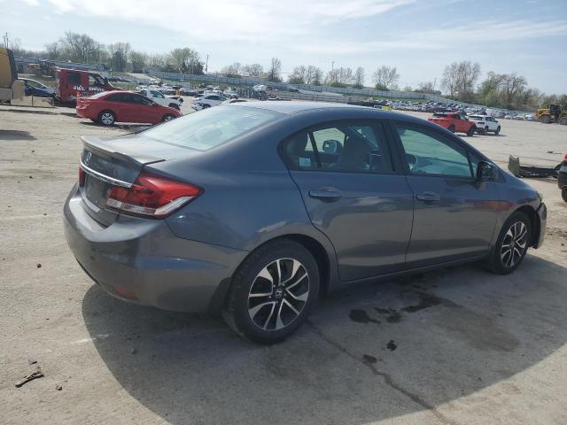 19XFB2F93DE025722 - 2013 HONDA CIVIC EXL SILVER photo 3