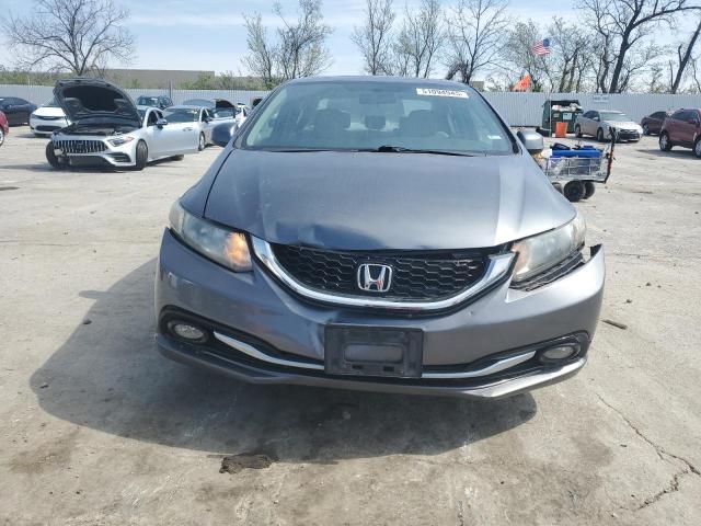 19XFB2F93DE025722 - 2013 HONDA CIVIC EXL SILVER photo 5