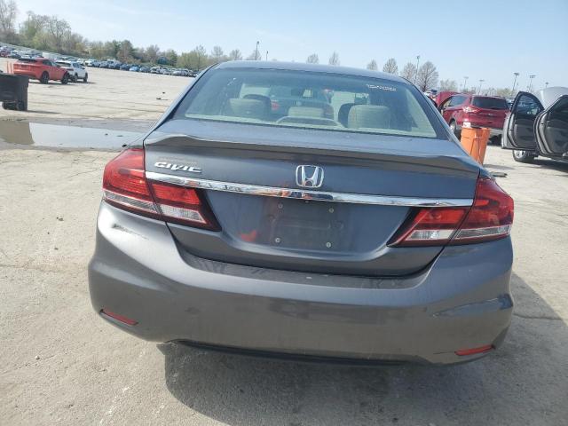 19XFB2F93DE025722 - 2013 HONDA CIVIC EXL SILVER photo 6