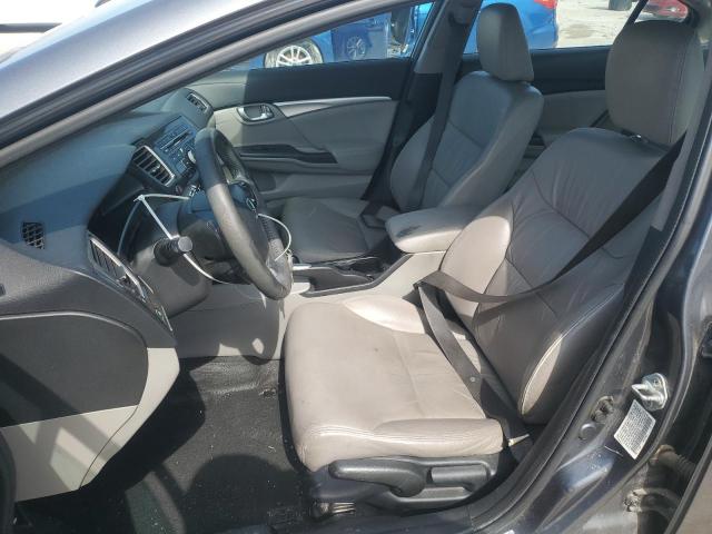 19XFB2F93DE025722 - 2013 HONDA CIVIC EXL SILVER photo 7