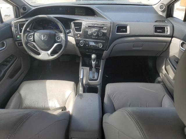 19XFB2F93DE025722 - 2013 HONDA CIVIC EXL SILVER photo 8