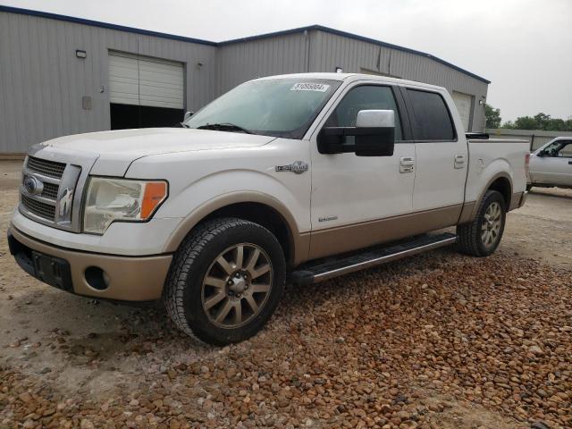 1FTFW1CT6BKE08627 - 2011 FORD F150 SUPERCREW WHITE photo 1