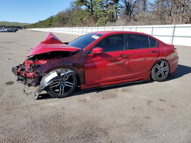 1HGCR2F16HA245245 - 2017 HONDA ACCORD SPORT SPECIAL EDITION RED photo 1