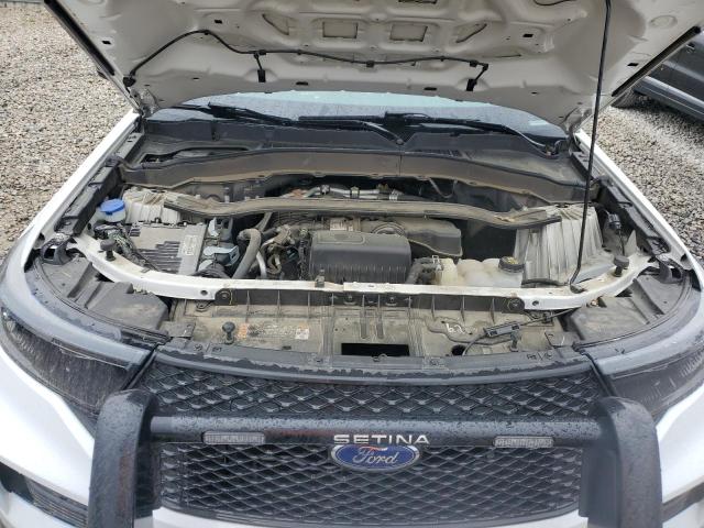 1FM5K8AB4MGC21608 - 2021 FORD EXPLORER POLICE INTERCEPTOR 双色 照片 12