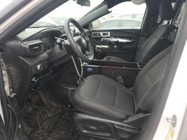 1FM5K8AB4MGC21608 - 2021 FORD EXPLORER POLICE INTERCEPTOR 双色 照片 7