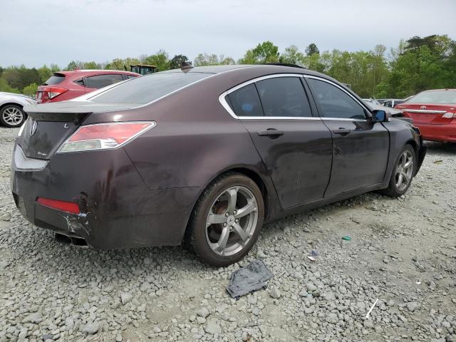 19UUA96539A004123 - 2009 ACURA TL BURGUNDY photo 3