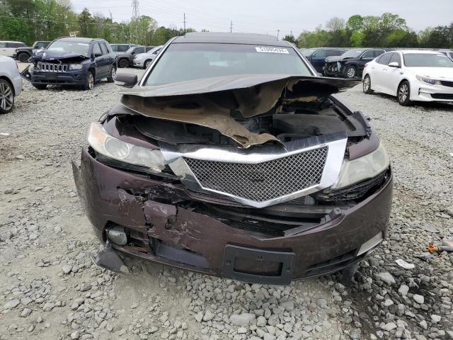 19UUA96539A004123 - 2009 ACURA TL BURGUNDY photo 5