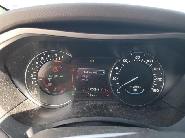 3LN6L2G97FR616221 - 2015 LINCOLN MKZ WHITE photo 9