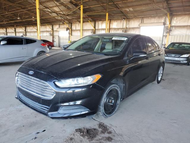 3FA6P0HRXDR272902 - 2013 FORD FUSION SE BLACK photo 1