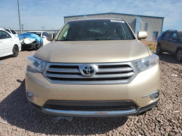 5TDYK3EHXCS066604 - 2012 TOYOTA HIGHLANDER LIMITED BEIGE photo 5