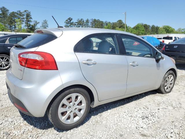 KNADN5A3XC6004533 - 2012 KIA RIO EX SILVER photo 3