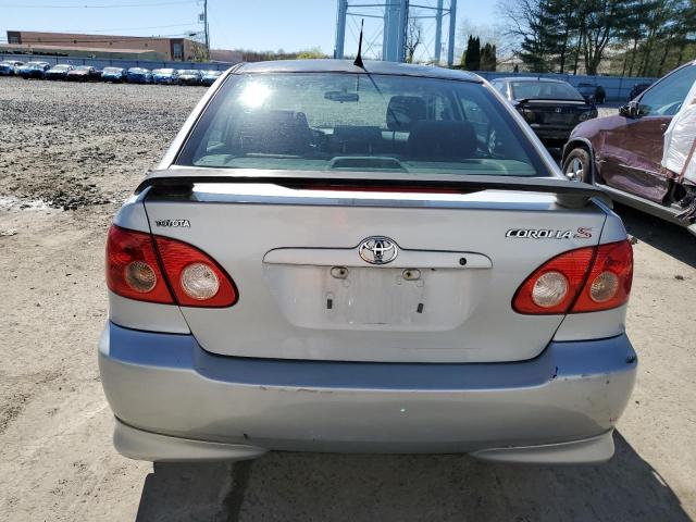 2T1BR32E25C383168 - 2005 TOYOTA COROLLA CE SILVER photo 6