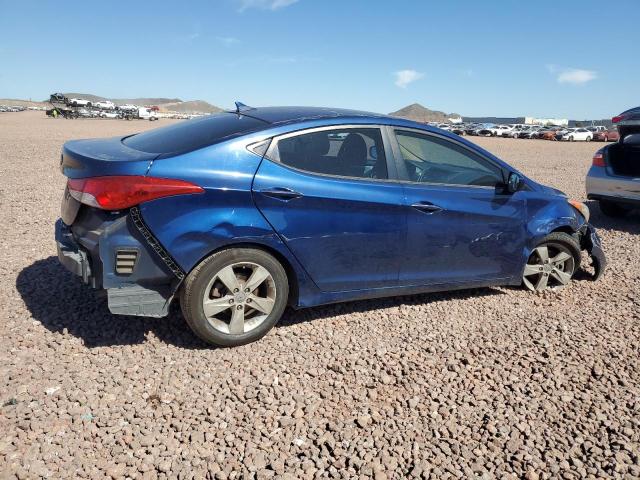 KMHDH4AE7DU508732 - 2013 HYUNDAI ELANTRA GLS BLUE photo 3