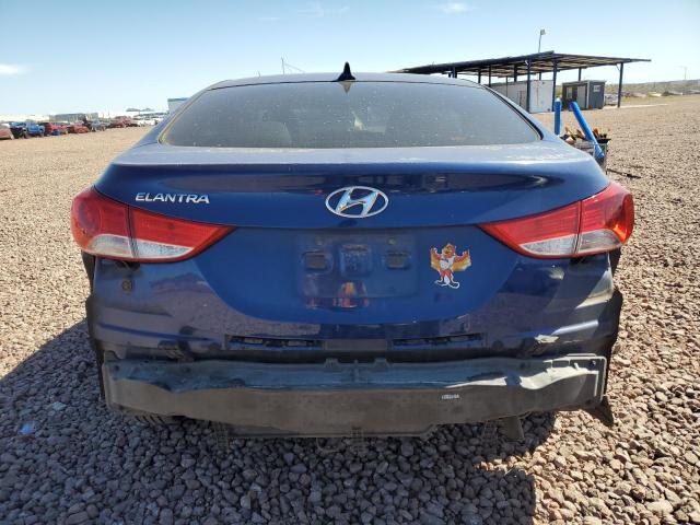 KMHDH4AE7DU508732 - 2013 HYUNDAI ELANTRA GLS BLUE photo 6