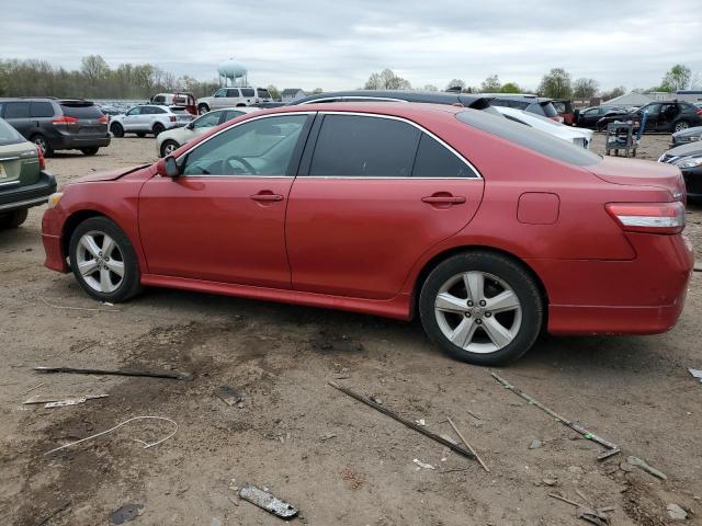 4T1BF3EK3BU601932 - 2011 TOYOTA CAMRY BASE RED photo 2