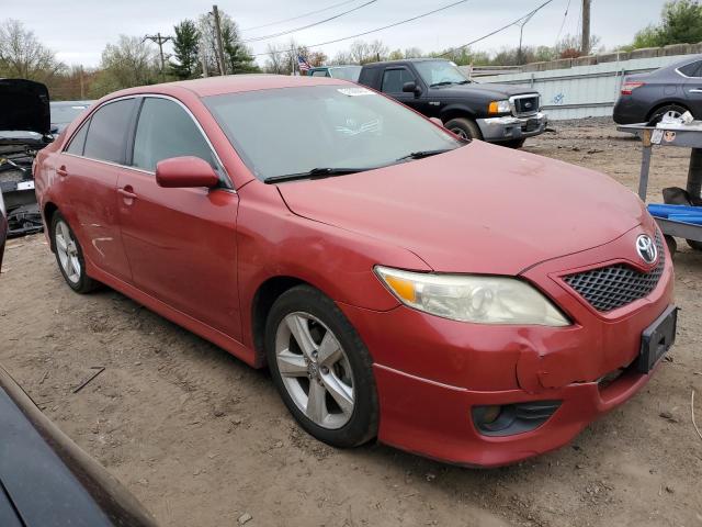 4T1BF3EK3BU601932 - 2011 TOYOTA CAMRY BASE RED photo 4