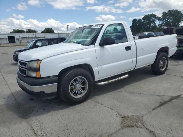 1GCEC14V87Z174655 - 2007 CHEVROLET SILVERADO C1500 CLASSIC WHITE photo 1