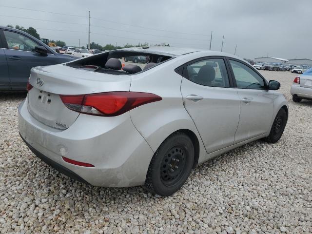 5NPDH4AE0GH776234 - 2016 HYUNDAI ELANTRA SE SILVER photo 3