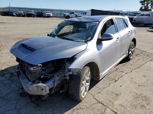 JM1BL1H42A1172474 - 2010 MAZDA SPEED 3 GRAY photo 1