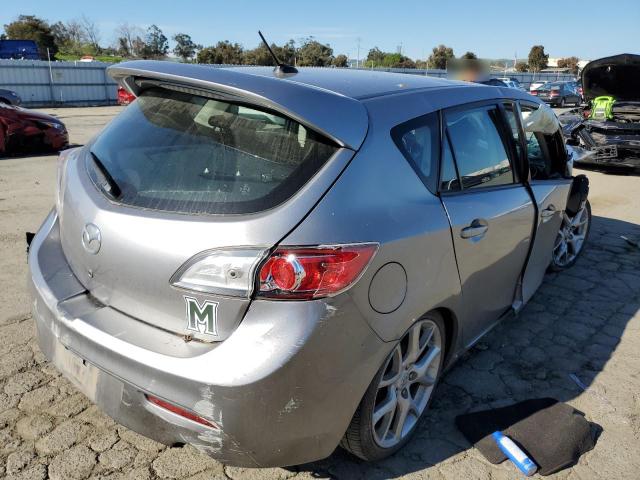 JM1BL1H42A1172474 - 2010 MAZDA SPEED 3 GRAY photo 3