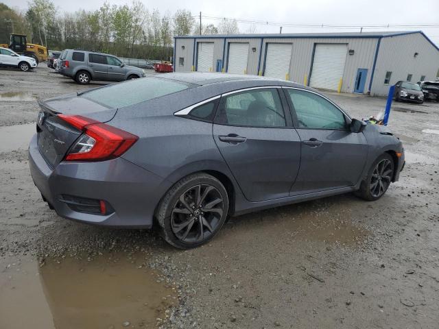 2HGFC2F80MH531132 - 2021 HONDA CIVIC SPORT 灰色 照片 3