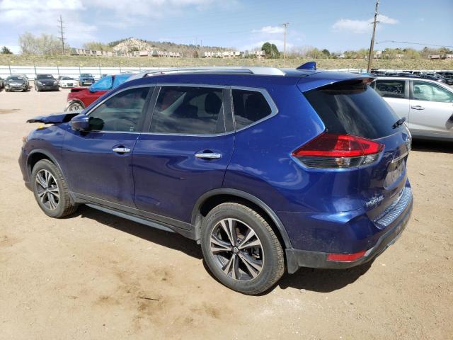 JN8AT2MV8KW380299 - 2019 NISSAN ROGUE S BLUE photo 2