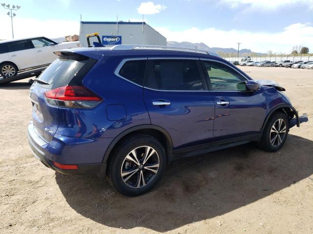 JN8AT2MV8KW380299 - 2019 NISSAN ROGUE S BLUE photo 3