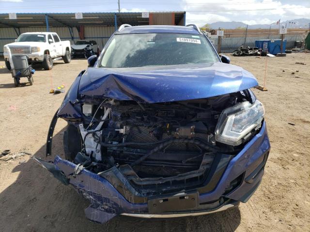 JN8AT2MV8KW380299 - 2019 NISSAN ROGUE S BLUE photo 5