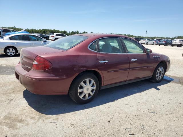 2G4WC532251199054 - 2005 BUICK LACROSSE CX RED photo 3