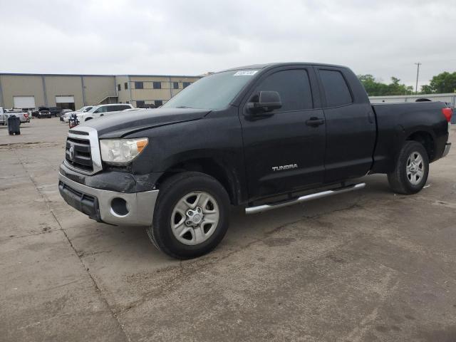 5TFRM5F1XAX014005 - 2010 TOYOTA TUNDRA DOUBLE CAB SR5 BLACK photo 1