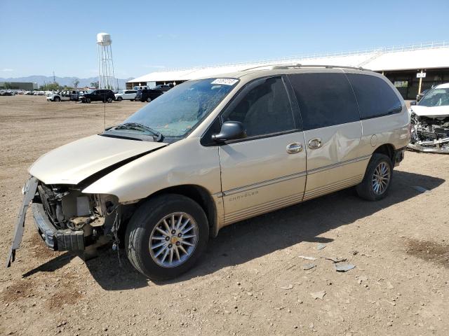 1C4GP64L3XB817513 - 1999 CHRYSLER TOWN & COU LIMITED TAN photo 1