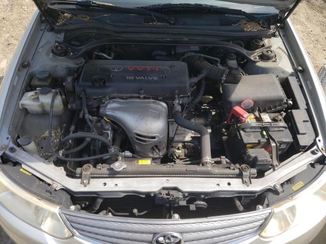 2T1CE22P62C012487 - 2002 TOYOTA CAMRY SOLA SE SILVER photo 11