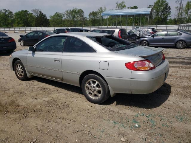 2T1CE22P62C012487 - 2002 TOYOTA CAMRY SOLA SE SILVER photo 2