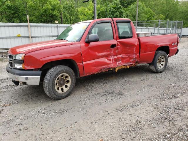 1GCEK19V07Z184527 - 2007 CHEVROLET SILVERADO K1500 CLASSIC RED photo 1