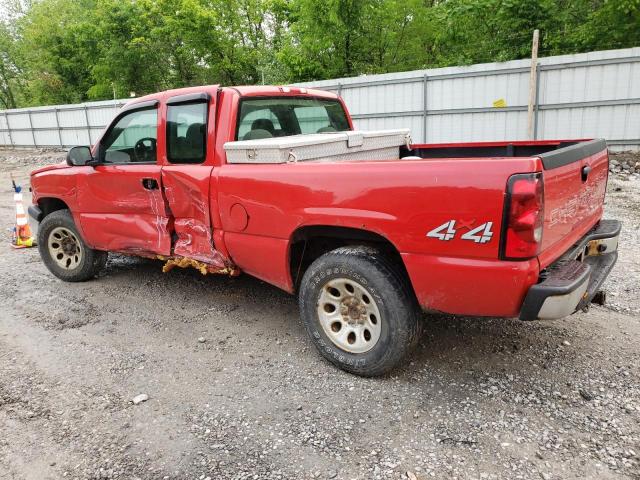 1GCEK19V07Z184527 - 2007 CHEVROLET SILVERADO K1500 CLASSIC RED photo 2