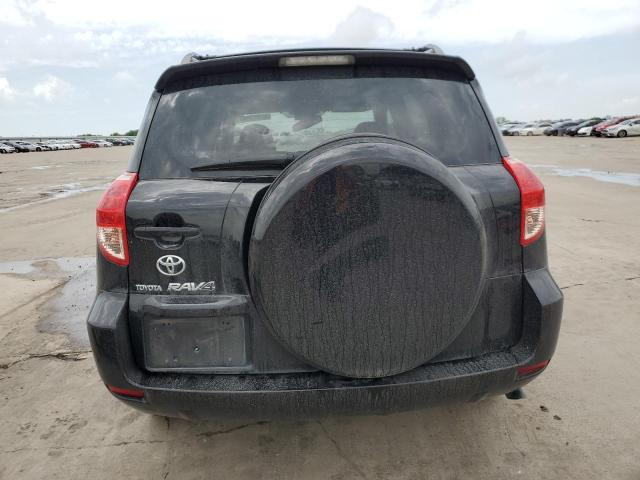 JTMZK33V686011233 - 2008 TOYOTA RAV4 BLACK photo 6