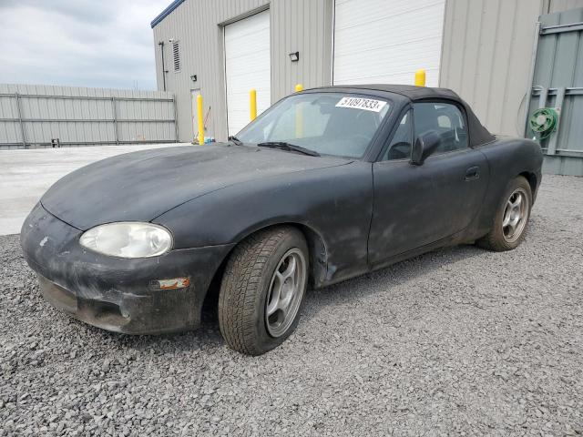 JM1NB353130310487 - 2003 MAZDA MX-5 MIATA BASE BLACK photo 1