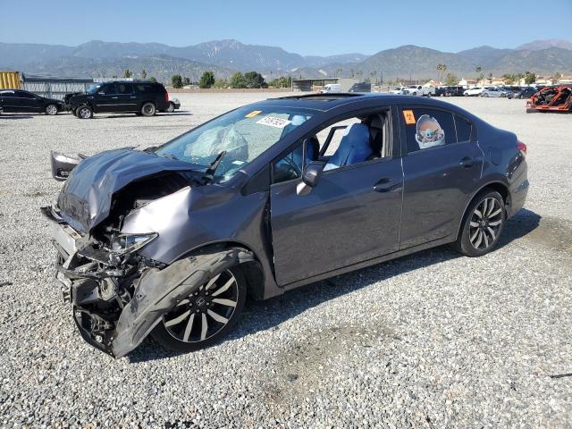 19XFB2F94EE269784 - 2014 HONDA CIVIC EXL 灰色 照片 1