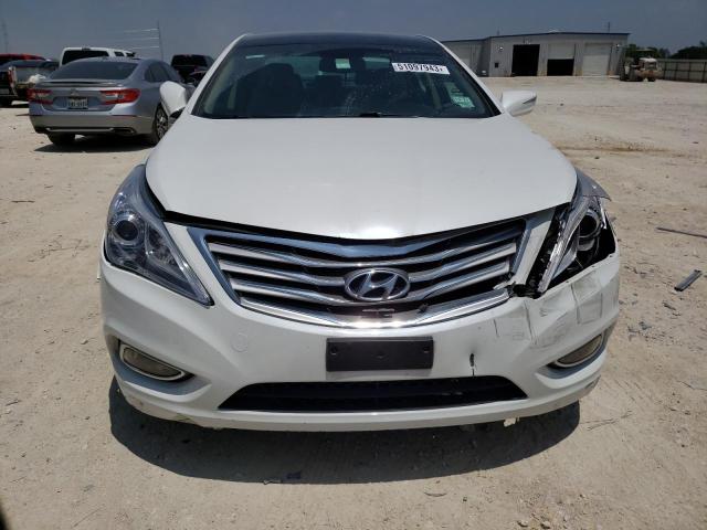 KMHFH4JG8EA353248 - 2014 HYUNDAI AZERA GLS WHITE photo 5