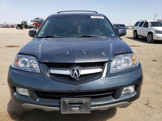 2HNYD188X6H544253 - 2006 ACURA MDX TOURING BLUE photo 5