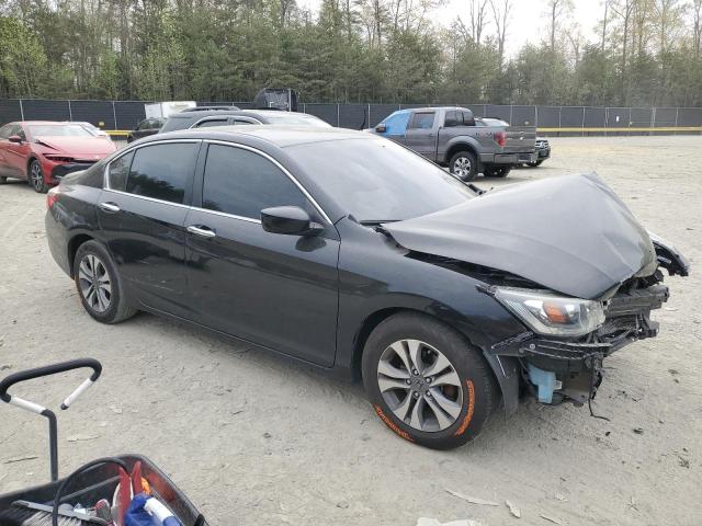 1HGCR2F3XFA268199 - 2015 HONDA ACCORD LX BLACK photo 4