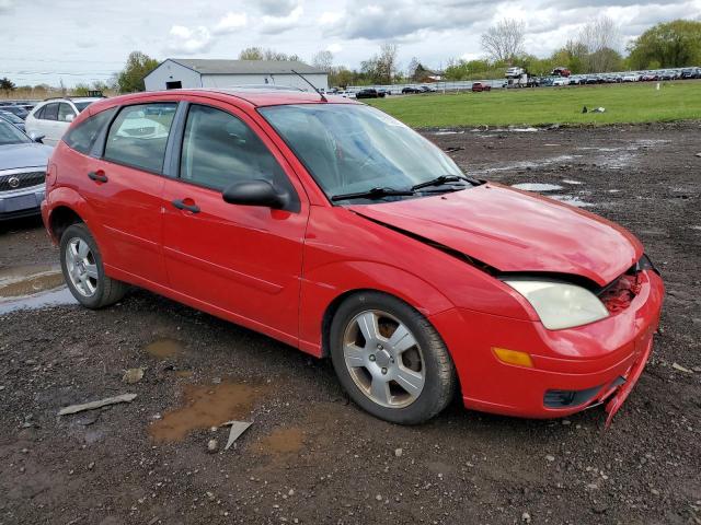 1FAHP37N47W209546 - 2007 FORD FOCUS ZX5 RED photo 4