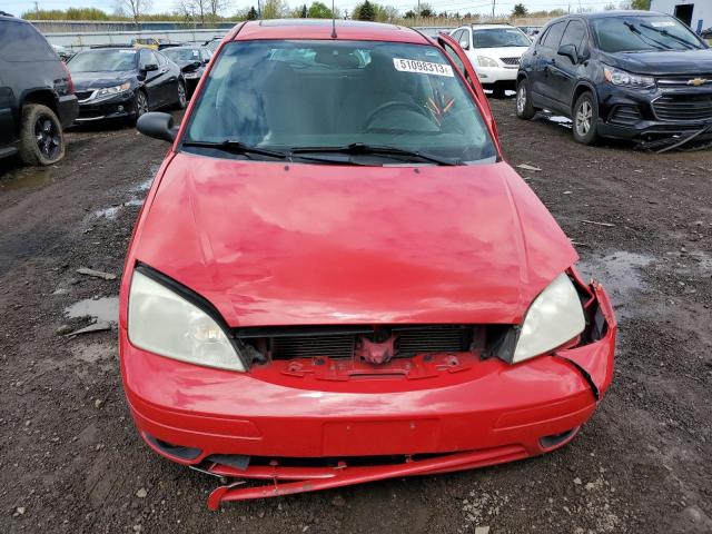 1FAHP37N47W209546 - 2007 FORD FOCUS ZX5 RED photo 5