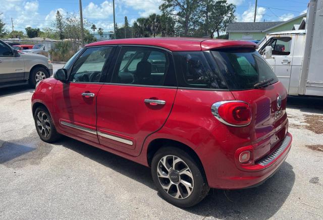 ZFBCFACH6EZ002909 - 2014 FIAT 500L LOUNGE RED photo 3