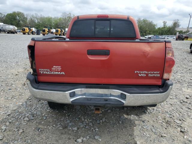 3TMJU62N48M062496 - 2008 TOYOTA TACOMA DOUBLE CAB PRERUNNER RED photo 6