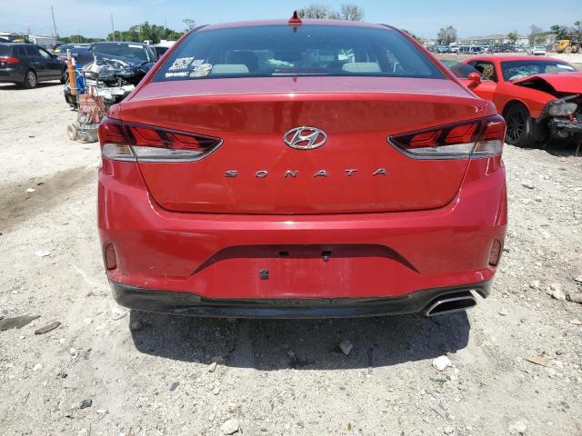 5NPE34AF4JH727864 - 2018 HYUNDAI SONATA SPORT RED photo 6